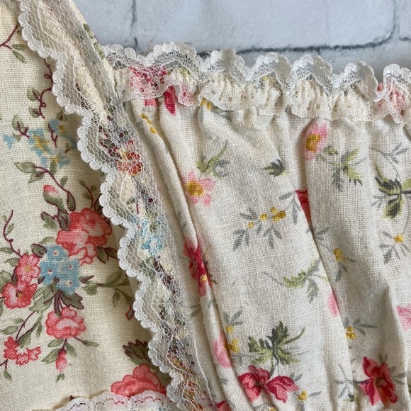 Vintage Jessica McClintock for GUNNE SAX Floral Print Prairie Dress SZ 9/10 - Picture 16 of 16